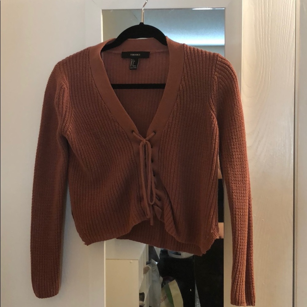 Cropped sweater